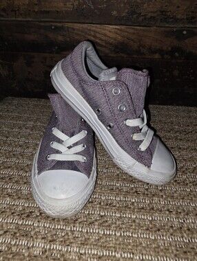 Converse All Star Double Tongue Purple Size 12